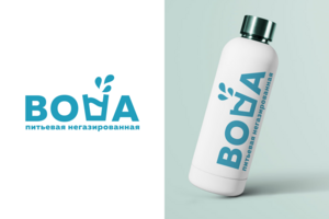 Дизайн логотипа для бренда "ВОДА"