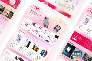 TuneApp — редизайн интернет-магазина техники и аксессуаров