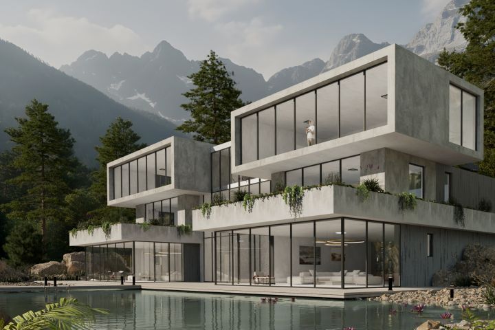 Cottage in the mountains