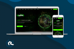 Два LandingPage и логотип для популярного игрового проекта WorldOfWarcraft