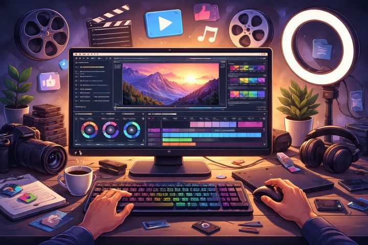 Монтаж видео