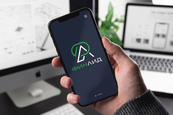 Разработка логотипа для финтех-стартапа «ФинЛид» — сервиса по поиску финансовых решений