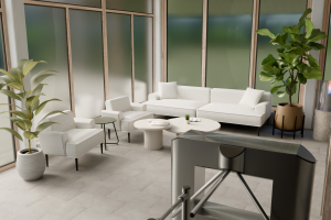 Ресепшн спортивного зала IBA (Международная ассоциация бокса)