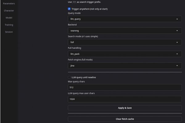 Backend-сервис веб-поиска и подготовки данных для LLM