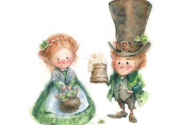 Персонажи ко дню Святого Патрика