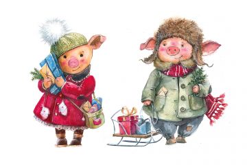 Новогодние персонажи