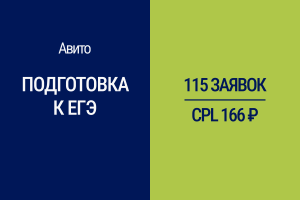 Продвижение образовательного центра: Лиды на ЕГЭ | Авито