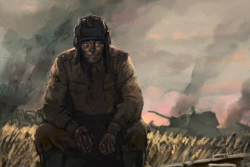 После сражения под Прохоровкой, 1943 г.