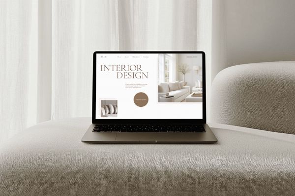 Сайт для студии интерьерного дизайна