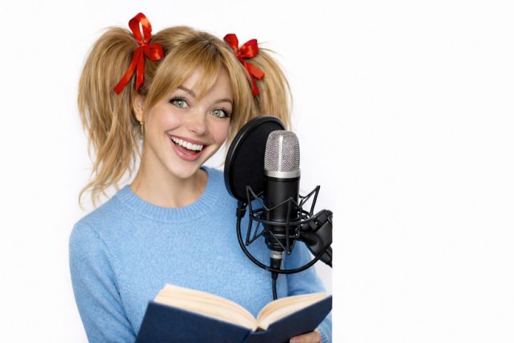 Озвучка книг и рассказов живым актёром (женский голос)