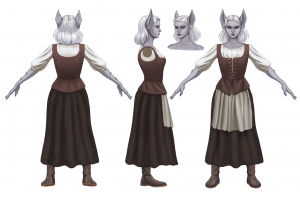 Концепт-арт персонажа