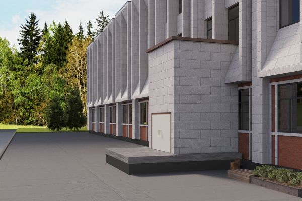 Грузовой подъёмник (экстерьер)