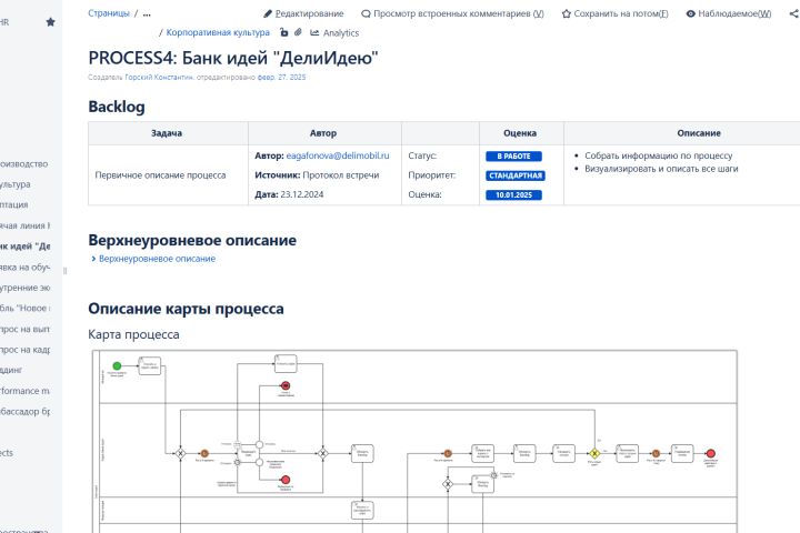 Анализ и описание процесса (консалтинг, AS-IS -> TO-BE) - 5642776