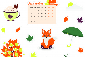 Осенние стикеры