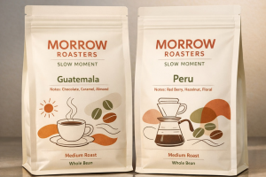 Разработка дизайн упаковки для кофе