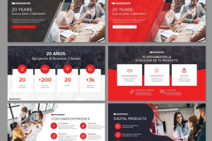 Разработка презентации для диджитал компании