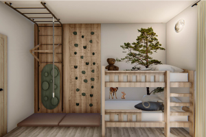 Эскизный дизайн-проект комнаты