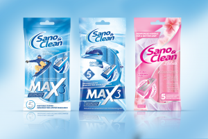 Разработка упаковки для бритвенных станков