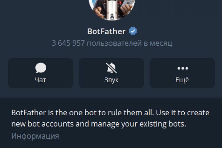 Разработка Telegram чат-бота