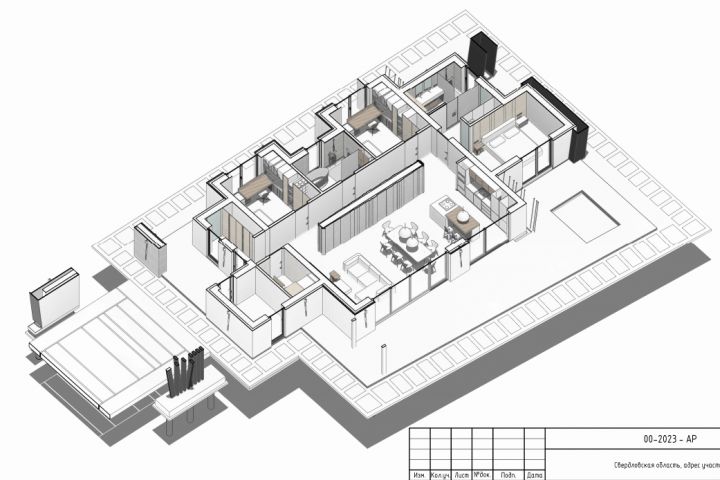 Планировочное решение для индивидуального дома - 5644124