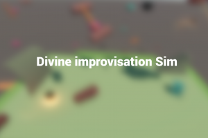 Divine Improvisation Sim является моим третьим проектом, который направлен на углубление моих знаний и навыков в области профессионального программирования и геймдизайна.