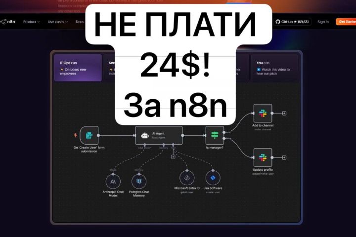 Установлю и настрою n8n на вашем сервере - 5644671