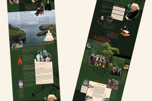 Верстка лонгрида о Толкине и Льюисе