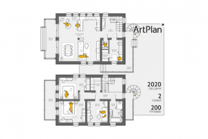 Оформление планов загородного дома