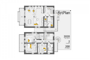 Оформление планов загородного дома