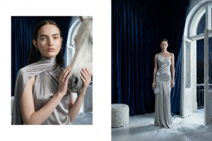 Ai лукбук для бренда одежды