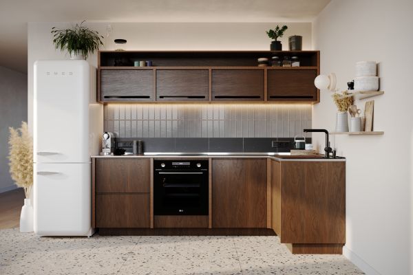 3D-визуализация кухни по чертежам для мебельного производителя