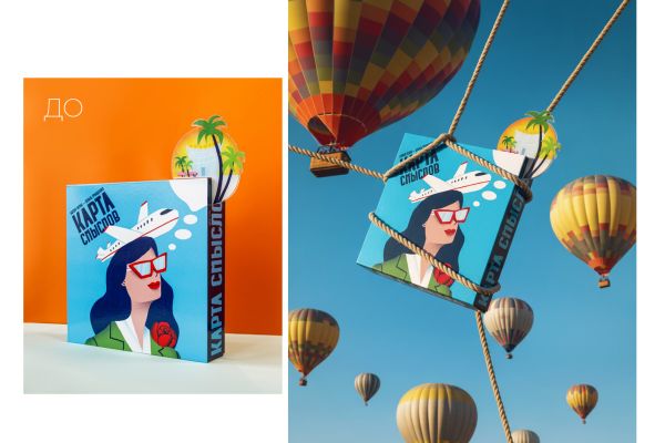 Рекламное креативное фото для фабрики бизнес игр