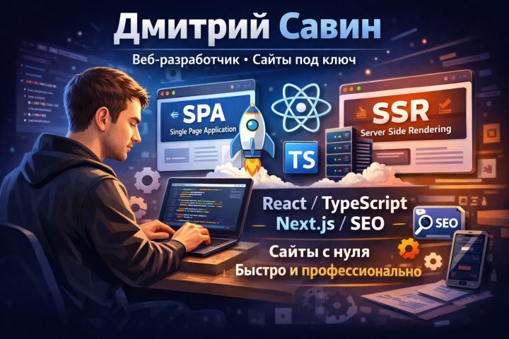 Разработка сайта под ключ