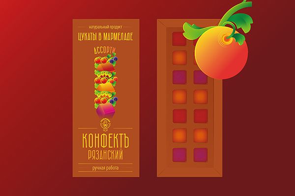 Упаковка Конфектъ Рязанский