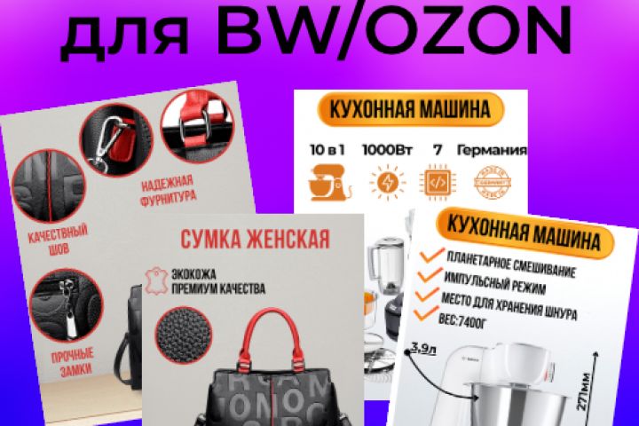 Создание инфографики для маркетплейсов