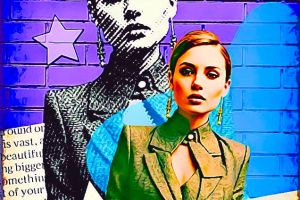 постер _ДВЕ ЖЕНЩИНЫ И БЕЛЫЕ ЗВЁЗДЫ_