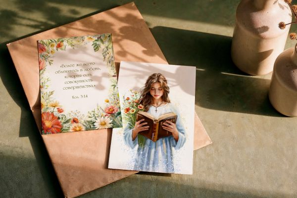 Иллюстрация для открытки