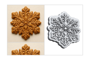 3D-барельефы для кондитерских форм: от идеи до производства