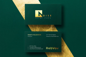Разработка визитки для дизайнера