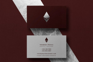 Разработка визитки для дизайнера