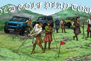 Иллюстрация для компании по организации сафари