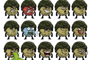 стикер пак сухой горошек панк