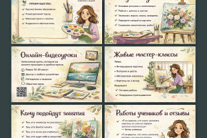 Презентация для художника