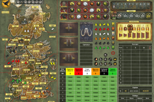 Интерактивная карта для настольной Игры престолов