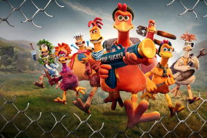 Озвучание 9 мин отрывка мультфильма "Побег из курятника"