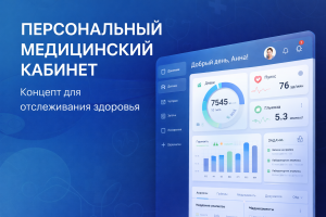Концепт персонального медицинского кабинета для отслеживания здоровья