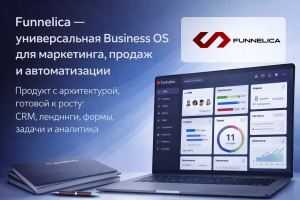 Funnelica — Business OS для маркетинга, продаж и автоматизаций. Дизайн, архитектура, UX, фронтенд и концепция продукта с нуля