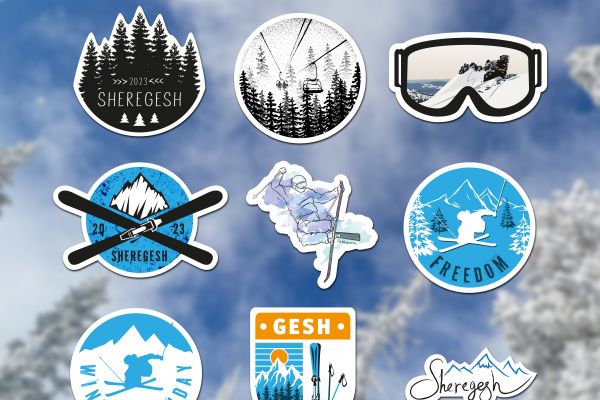 Стикеры "Шерегеш"