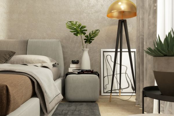 Квартира 90 кв.м.  Спальня