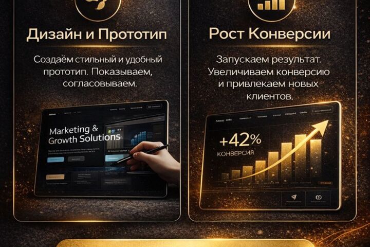 Дизайн сайтов и лендингов